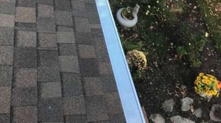 gutter leaf guard installation in Lansdale, Pennsylvania