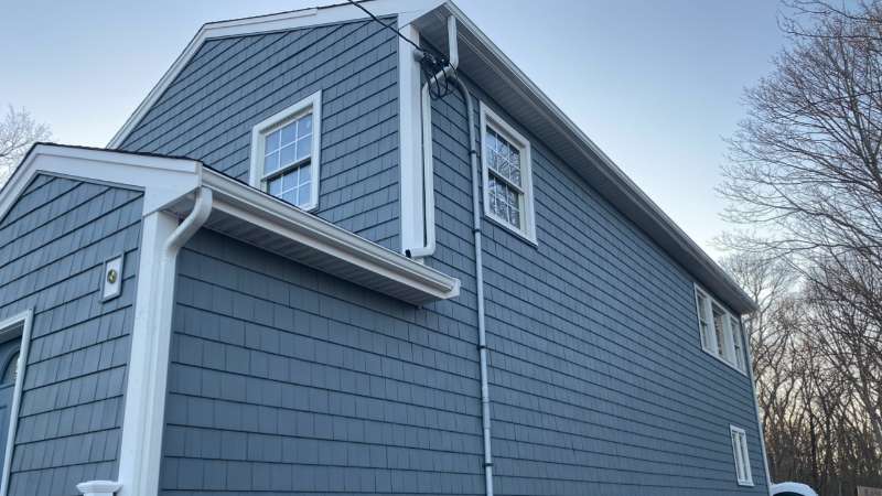 seamless gutter installation in Lansdale, Pennsylvania