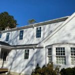 Home with replaced gutters